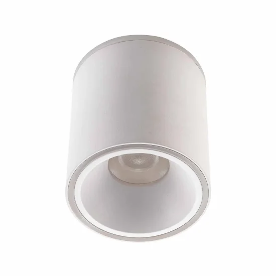 SPOT CYLINDRIQUE LED 25W 4000K Ø12CM BLANC