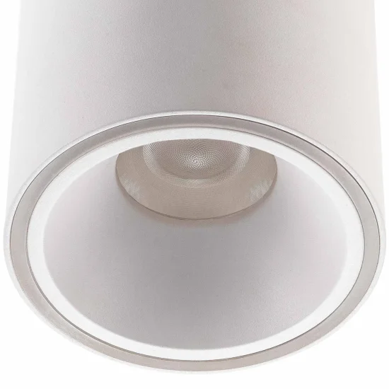 SPOT CYLINDRIQUE LED 25W 4000K Ø12CM BLANC 2