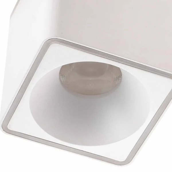 SPOT EN SAILLIE CARRÉ LED 25W 4000K 12x12 CM BLANC