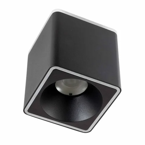 SPOT DE SURFACE LED CARRÉ 25W 4000K 12x12CM NOIR