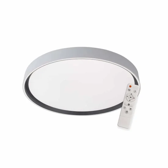 PLAFONNIER LED 68W DIMMABLE Ø59CM BLANC/NOIR ORANE
