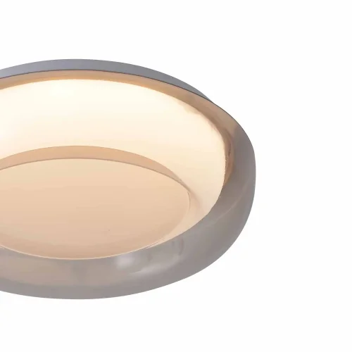 PLAFONNIER LED 20W RÉGLABLE Ø30CM BLANC/FUMÉ ECLORA