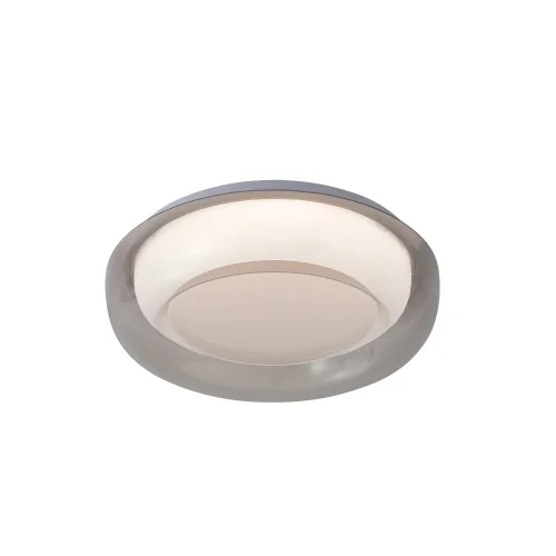 PLAFONNIER LED 20W RÉGLABLE Ø30CM BLANC/FUMÉ ECLORA