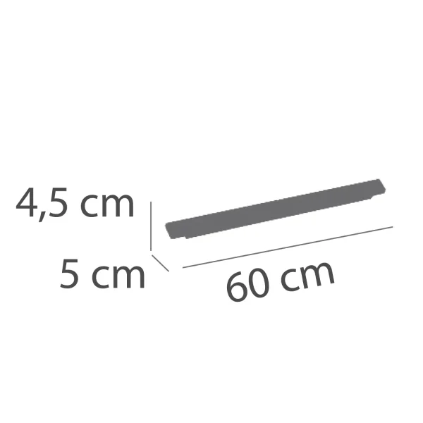 Spot Sur Rail Led 30W 4000K 60cm Orientable Blanc| Lúzete