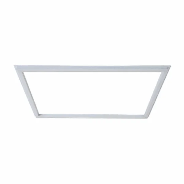 PANNEAU LED 48W 6218 LM 59,5x59,5cm SÉLECTEUR COULEUR CADRE ALUMINIUM BLANC