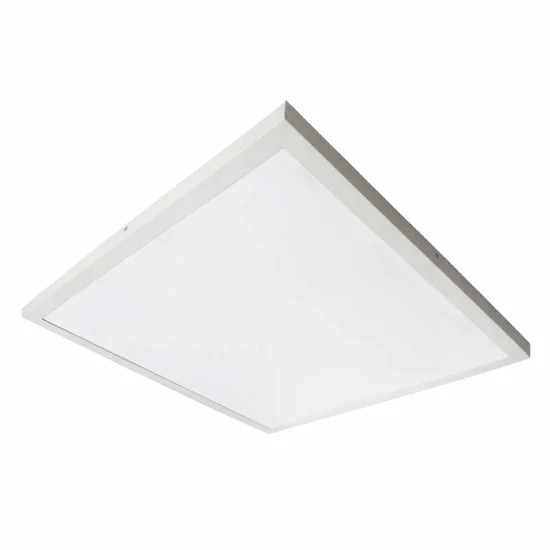 PLAFONNIER LED SURFACE 48W 60x60cm SÉLECTEUR COULEUR ALUMINIUM BLANC