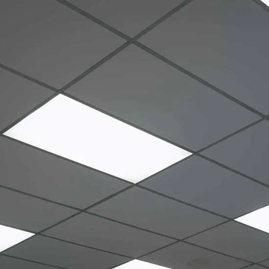 PLAFONNIER LED EN SURFACE 28W 2675 LM 30x60cm SÉLECTEUR DE COULEUR ALUMINIUM BLANC 2