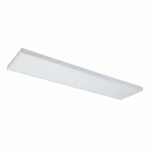PLAFONNIER LED SURFACE 48W 4859 LM 30x120cm ALUMINIUM BLANC