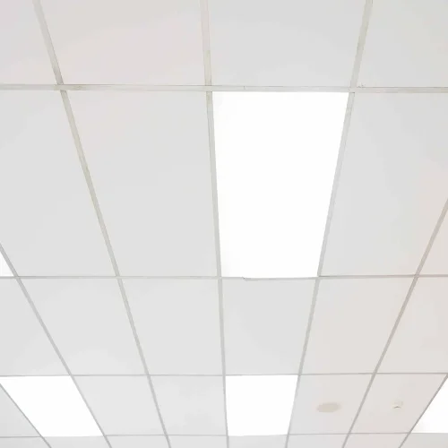 PLAFONNIER LED SURFACE 48W 4859 LM 30x120cm ALUMINIUM BLANC