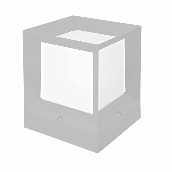 LAMPE POUR MUR EXTÉRIEUR SNOWDROP 22CM E27 BLANC IP54