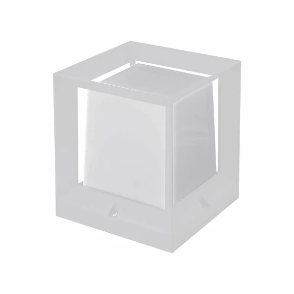 LAMPE POUR MUR EXTÉRIEUR SNOWDROP 16CM E27 BLANC IP54