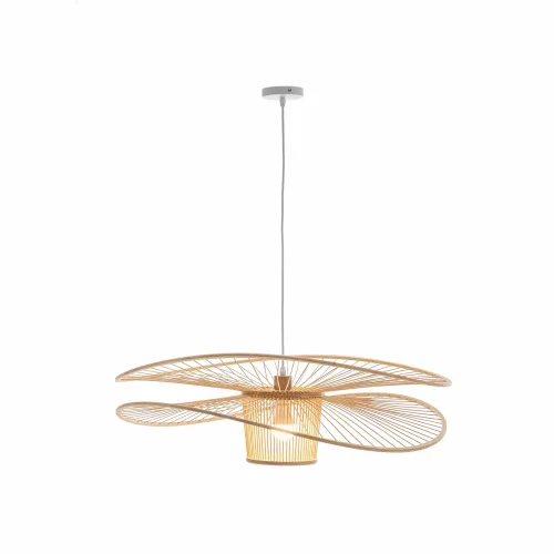 SUSPENSION EN BOIS Ø60CM E27 PORTOBELO