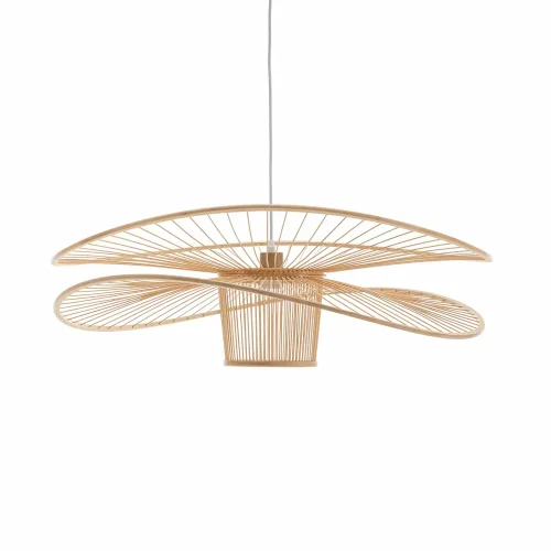 SUSPENSION EN BOIS Ø60CM E27 PORTOBELO