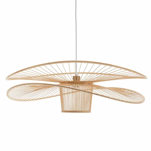 SUSPENSION EN BOIS Ø80CM E27 NUKU