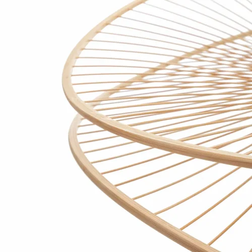 SUSPENSION EN BOIS Ø80CM E27 NUKU