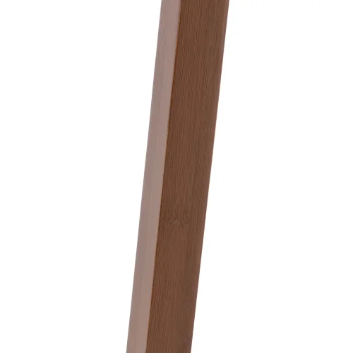 LAMPADAIRE EN BOIS D’ACAJOU ET TISSU Ø46CM E27 HAGEN