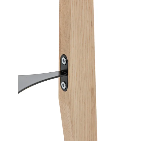 LAMPADAIRE EN BOIS ET TISSU 2 LUMIÈRES E27 Ø36CM HAGEN