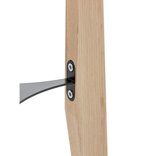 LAMPADAIRE EN BOIS ET TISSU 2 LUMIÈRES E27 Ø36CM HAGEN