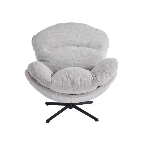 FAUTEUIL GRIS TEO