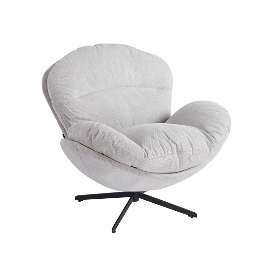 FAUTEUIL GRIS TEO