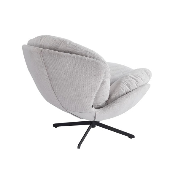 FAUTEUIL GRIS TEO