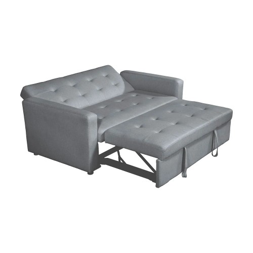 CANAPÉ-LIT TAPISSÉ GRIS TOKIO