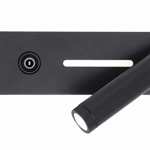 APPLIQUE LED 9W 3000–6000K TACTILE NOIR KIAN