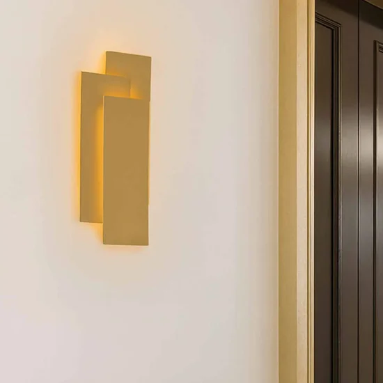 APPLIQUE LED DÉCORATIVE 8W 3000-6000K DORÉ NOCT