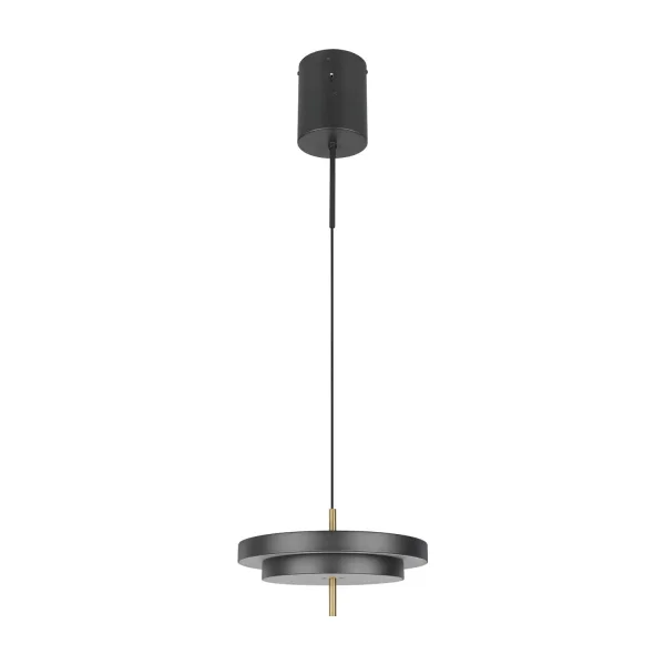 SUSPENSION LED 34,5W RÉGLABLE 2300-3000-4000K NOIR OR ELIX