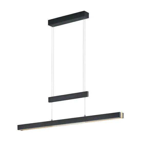 SUSPENSION LED 45W 2700K-5000K NOIR LUNOR
