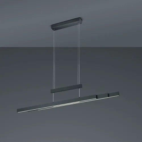 SUSPENSION LED 45W 2700K-5000K NOIR LUNOR