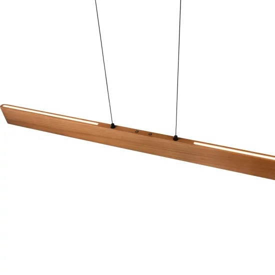 SUSPENSION LED 35W 2700-6000K BOIS NATUREL SVEN 2