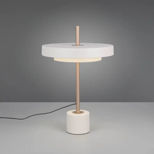 LAMPE DE TABLE LED 12W RÉGLABLE 2300-3000-4000K GRIS CHAUD ELIX