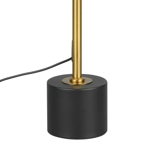 LAMPE DE TABLE LED 12W RÉGLABLE 2300-3000-4000K NOIR ET OR ELIX