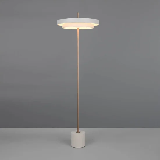 LAMPADAIRE LED 21W RÉGLABLE 2300-3000-4000K GRIS CHAUD ELIX