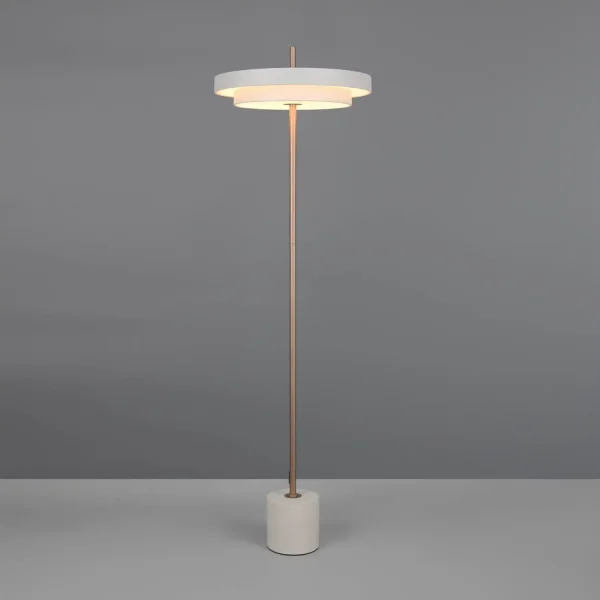 LAMPADAIRE LED 21W RÉGLABLE 2300-3000-4000K GRIS CHAUD ELIX