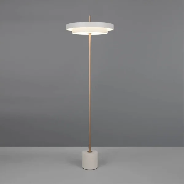 LAMPADAIRE LED 21W RÉGLABLE 2300-3000-4000K GRIS CHAUD ELIX