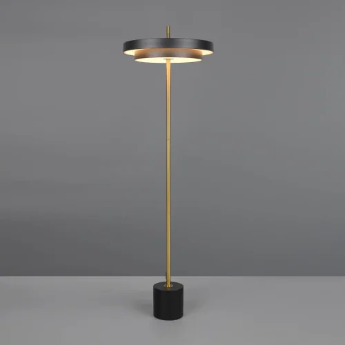 LAMPADAIRE LED 21W RÉGLABLE 2300-3000-4000K NOIR OR ELIX