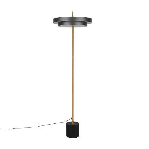 LAMPADAIRE LED 21W RÉGLABLE 2300-3000-4000K NOIR OR ELIX