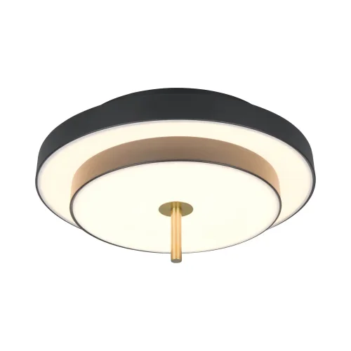 PLAFONNIER LED 34,5W 2300-3000-4000K NOIR OR ELIX