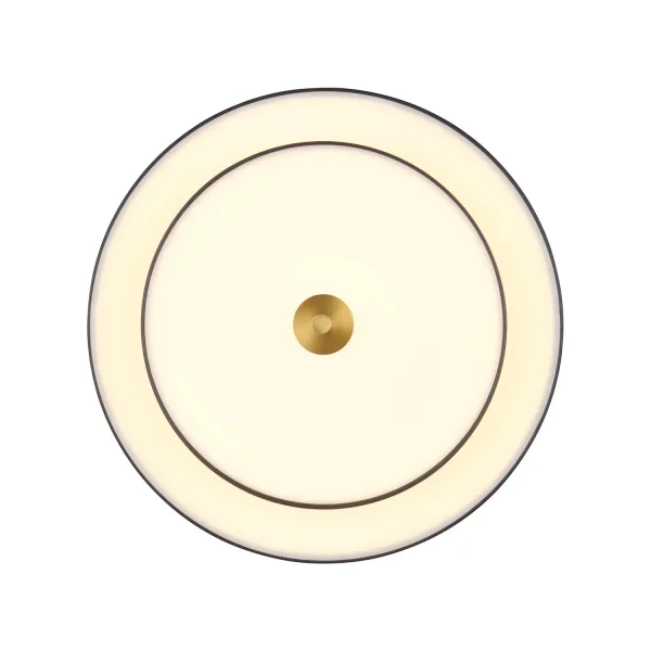 PLAFONNIER LED 34,5W 2300-3000-4000K NOIR OR ELIX