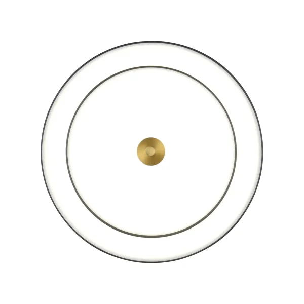 PLAFONNIER LED 34,5W 2300-3000-4000K NOIR OR ELIX