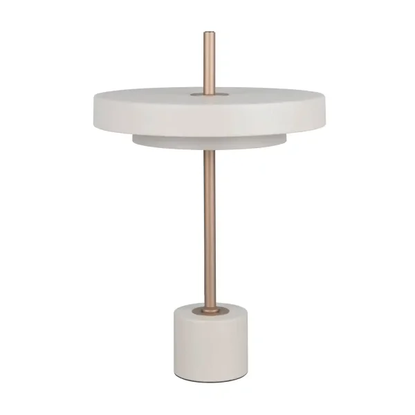 LÁMPARA DE MESA LED 12W REGULABLE 2300-3000-4000K GRIS CÁLIDO ELIX