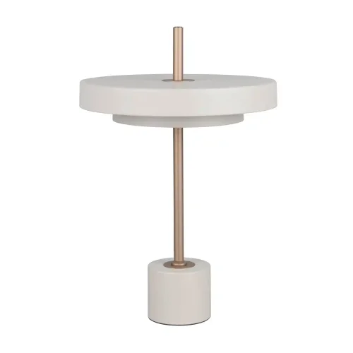 LÁMPARA DE MESA LED 12W REGULABLE 2300-3000-4000K GRIS CÁLIDO ELIX