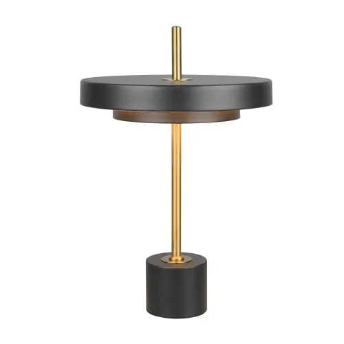 LAMPE DE TABLE LED 12W RÉGLABLE 2300-3000-4000K NOIR ET OR ELIX