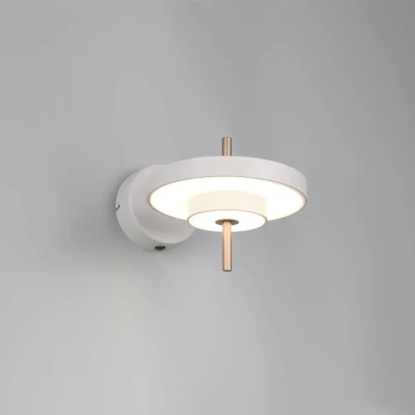 APPLIQUE MURALE LED 10W RÉGLABLE 2300-3000-4000K GRIS CHAUD ELIX