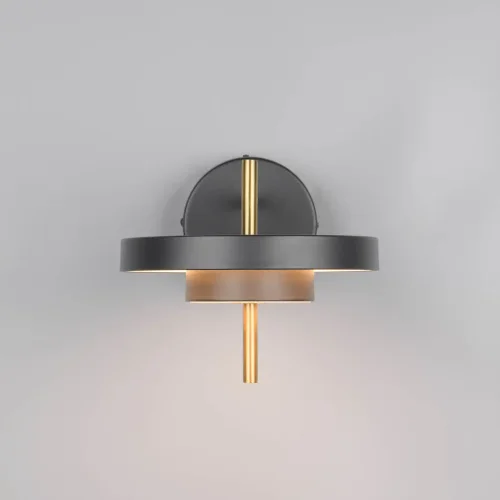 APPLIQUE MURALE LED 10W RÉGLABLE 2300-3000-4000K NOIR OR ELIX