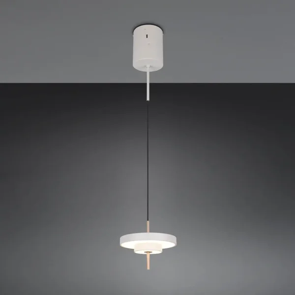 SUSPENSION LED 10W RÉGLABLE 2300-3000-4000K GRIS CHAUD ELIX