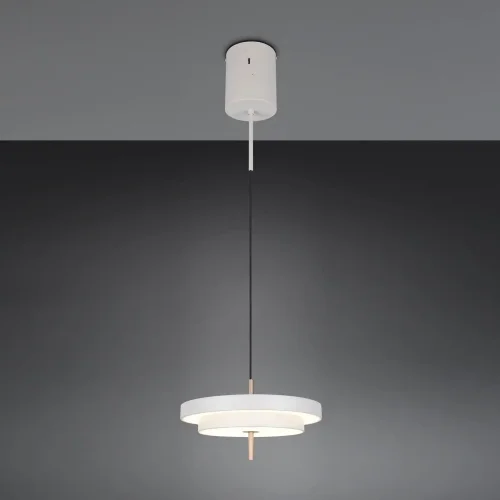 SUSPENSION LED 34,5W RÉGLABLE 2300-3000-4000K GRIS CHAUD ELIX