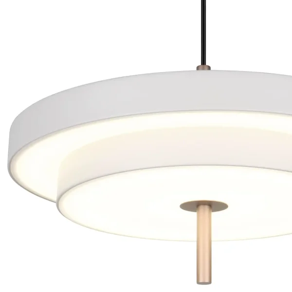 SUSPENSION LED 34,5W RÉGLABLE 2300-3000-4000K GRIS CHAUD ELIX